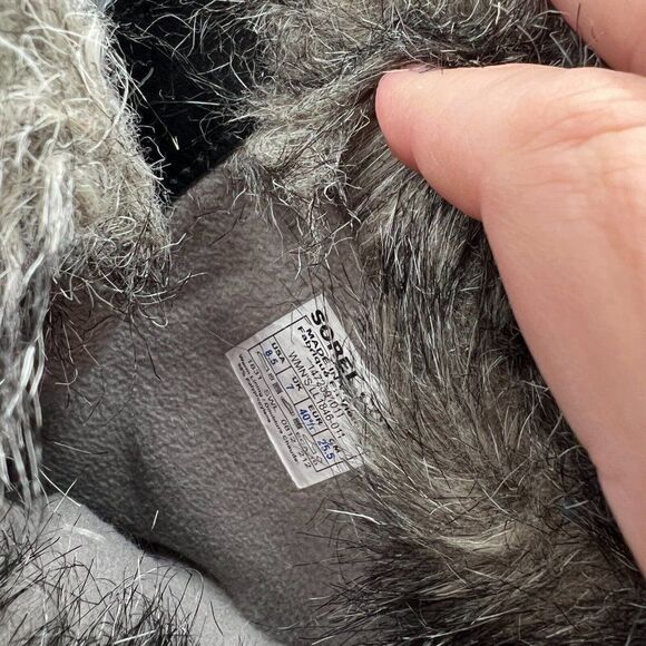 Sorel Women's Tofino II Winter Snow Boot 8.5 Black Waterproof Snow Calf Faux Fur - Picture 13 of 15